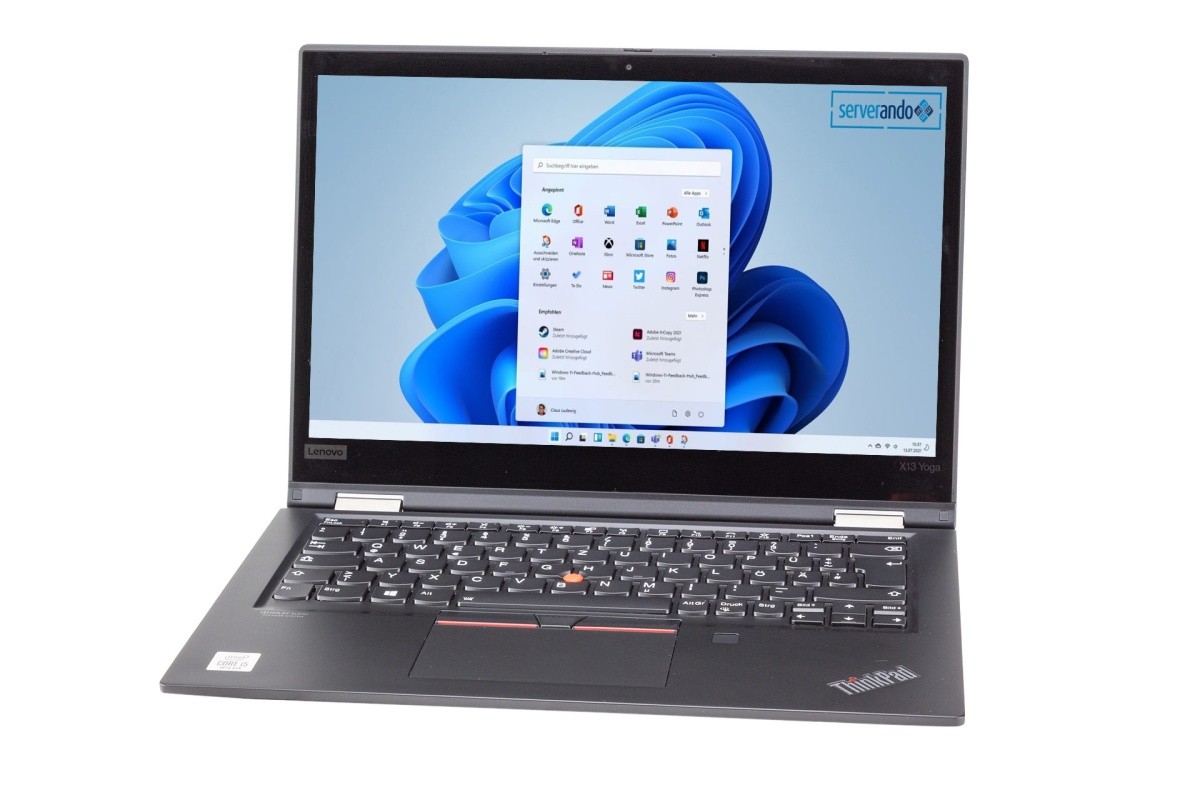 Lenovo ThinkPad X13 Yoga Gen 1, i5-10210U 1.6GHz, 4-Core, 16GB DDR4, 13.3 Zoll
