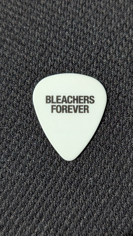 Bleachers Guitar Pick Used On Stage 2026