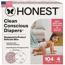 The Honest Company Clean Conscious Diapers For Delicate Skin Up To 100