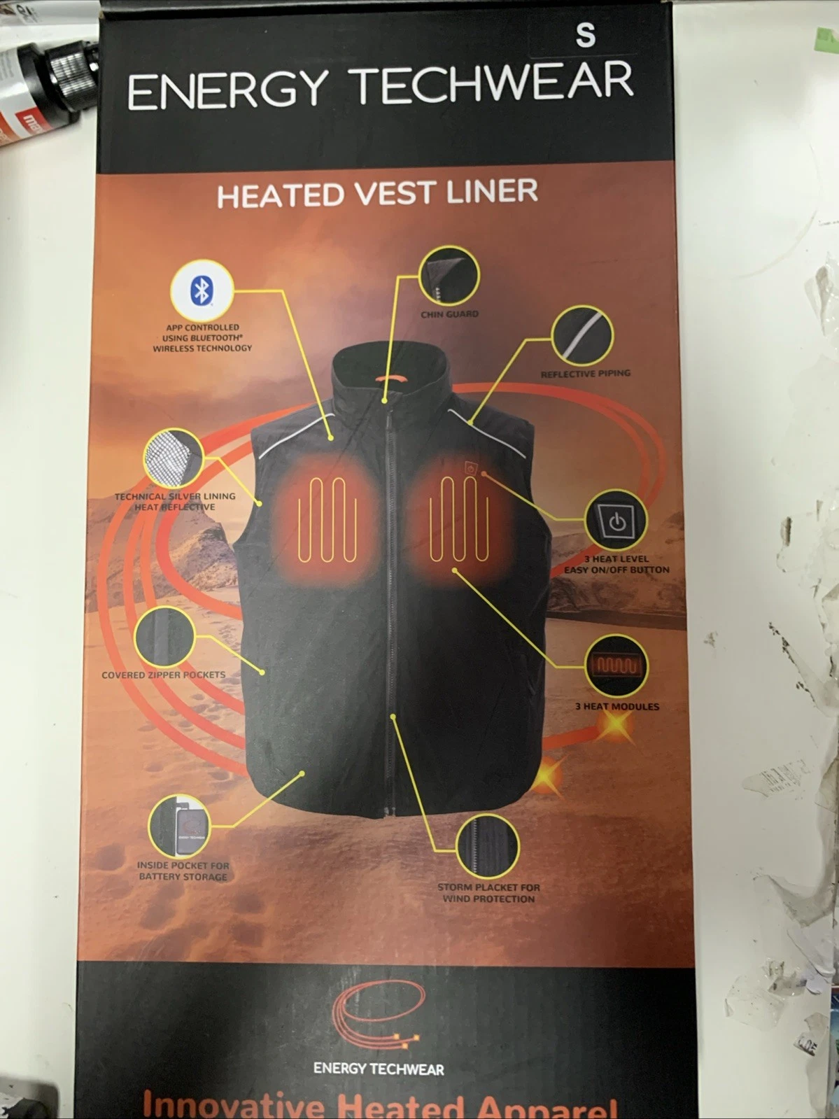 Energy Techwear Heated Vest Liner