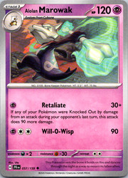Alolan Marowak 057/159 Journey Together Uncommon