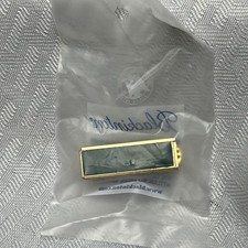 Blackinton A7140 - One Section Plain Commendation Bar- Gold-DR7-8 Green