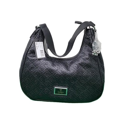 Handbag GUESS Reama Satchel Bag Coal Ladies Chic Stylish