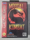Mortal Kombat Sega Genesis Complete w/ Manual  & CD Shang Tsung GORO  FINISH HIM