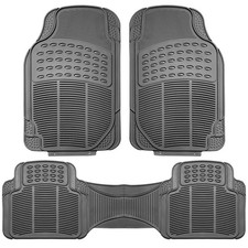 Fh Group Universal Fit Rubber Car Floor Mats Heavy Duty 3pc Set W Air Freshener Fh Group Universal Fit Rubber Car Floor Mats Heavy Duty 3pc Set W Air Freshener