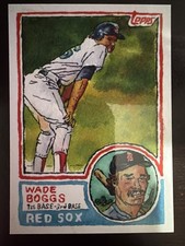 Wade Boggs 1983 - 2025 Topps Shoebox Treasures Baseball Card #9 Boston Red Sox