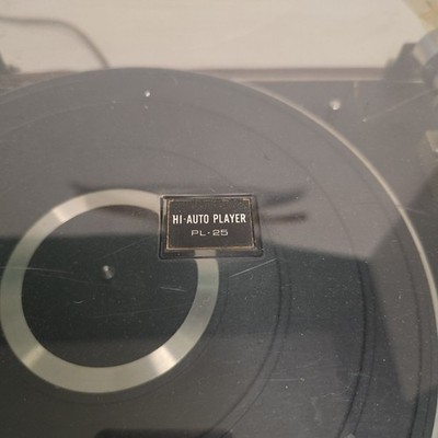 Vintage Pioneer PL-25 Hi-Auto 2-Speed Real Wood Turntable Record