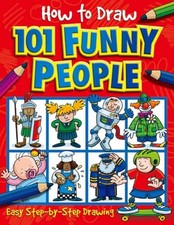 Ht Draw 101 Funny People How to Draw Book The Fast Free Shipping