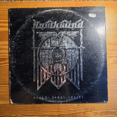 Hawkwind Doremi Fasol Latido Original 1972 Vinyl LP Record Foil Cover w/ inner