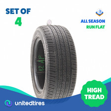 Set Of 4 Used 25555r18 Bridgestone Dueler Hl 400 Rft 109h - 8-8.532