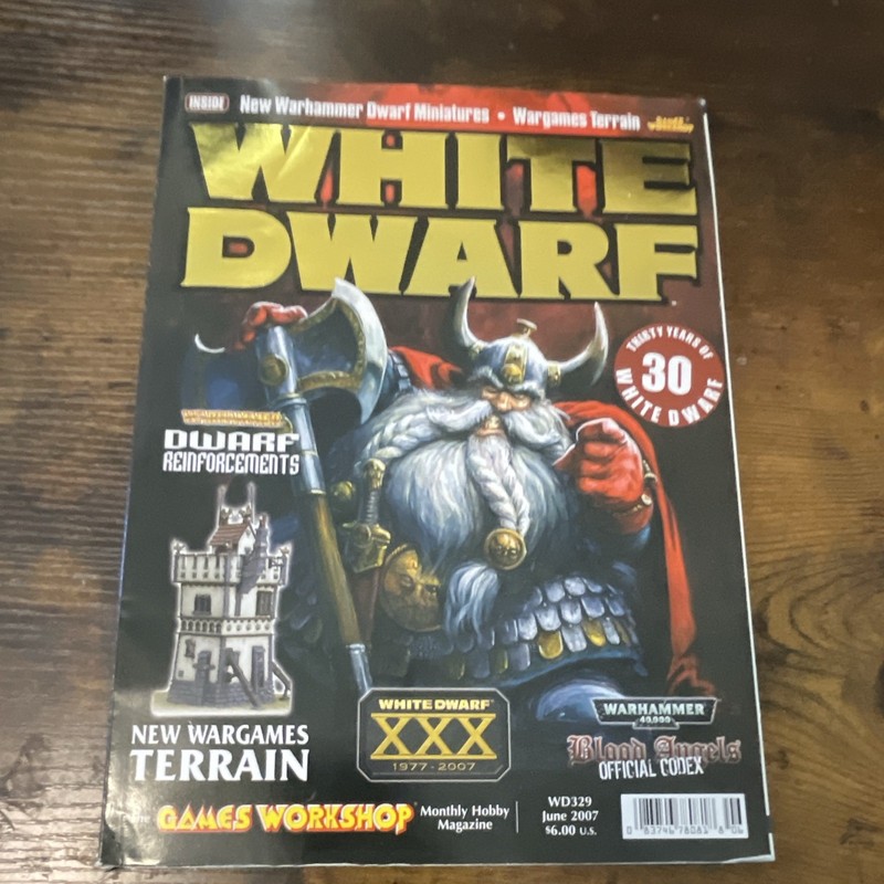 Games Workshop White Dwarf Warhammer Special Edition Issue 329 June 2007