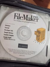 FileMaker Pro 1995-1996 Database Software CD - Classic Business Tool