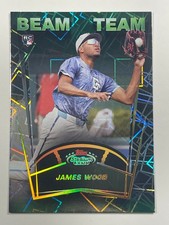 2025 Topps Stadium Club James Wood Beam Team Insert (BT-2) (SSP) Baseball Card
