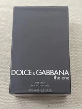 Dolce & Gabbana The One for Men 100 ML 3.3 Oz Eau de Toilette Spray - BRAND NEW