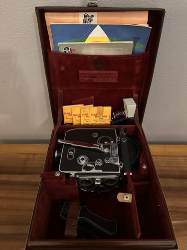 Paillard BOLEX H16 16mm Movie Cine Film Camera With Case, Manuals, Bundle - Picture 1 of 15