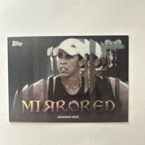 Madison Keys #MR-23 2026 Topps Graphite Mirrored card