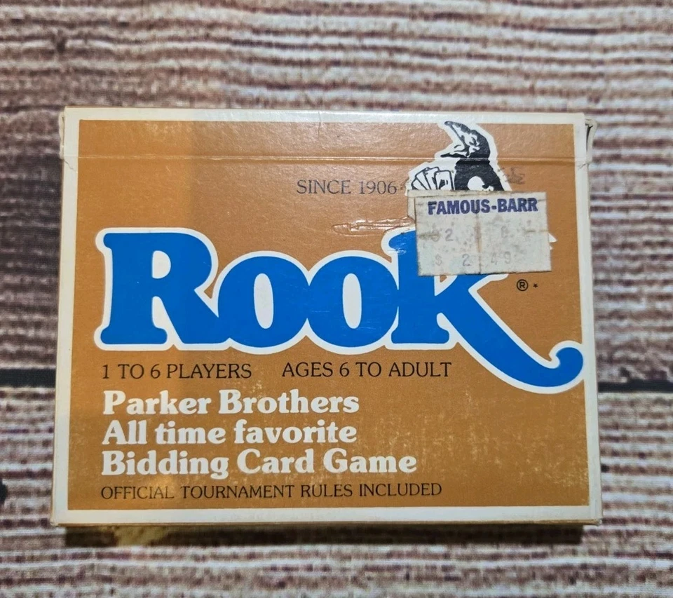 Vintage Rook Card Game by Parker Brothers - 1978 Ed - In Plastic  - Image 2 of 4