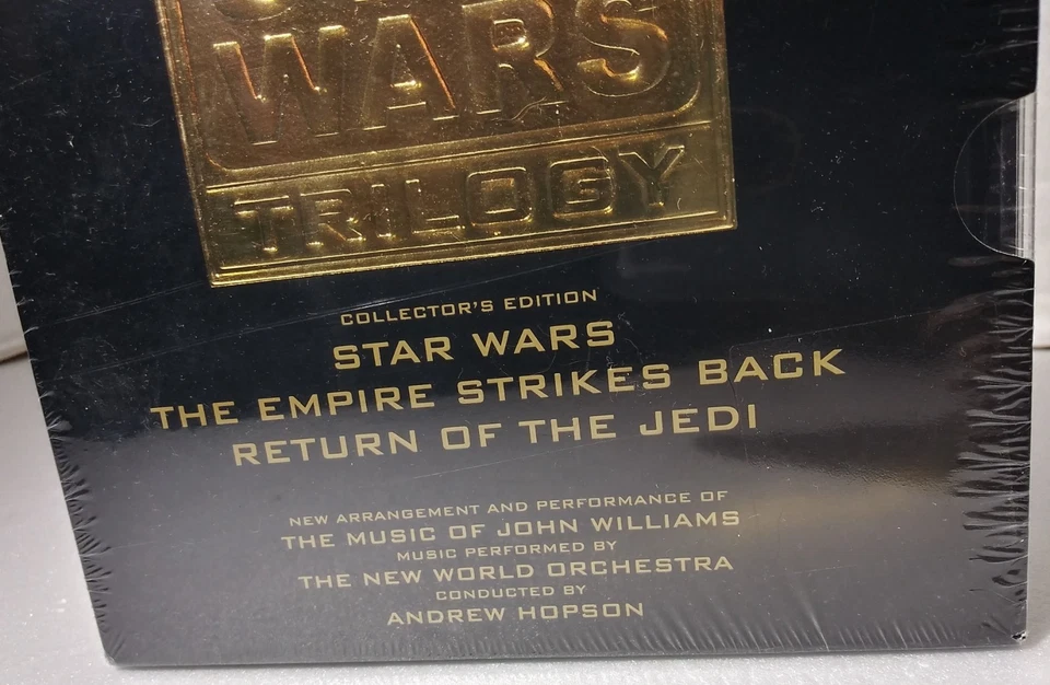 Music From The Star Wars Trilogy | New World Orchestra | 3 CD Set 1999 NewSealed - Image 4 of 4