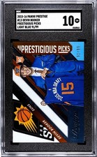 2015-16 Panini Prestige Prestigious Picks Devin Booker #13 Light Blue /99 SGC 10