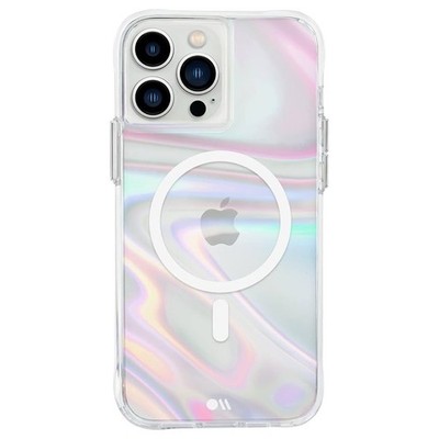 CaseMate Soap Bubble Case Apple iPhone 12/12 Pro Transparent Iridescent MagSafe