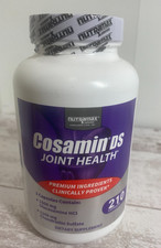 Cosamin DS Joint Health Glucosamine Chondroitin 210 Capsules Nutramax NEW Sealed