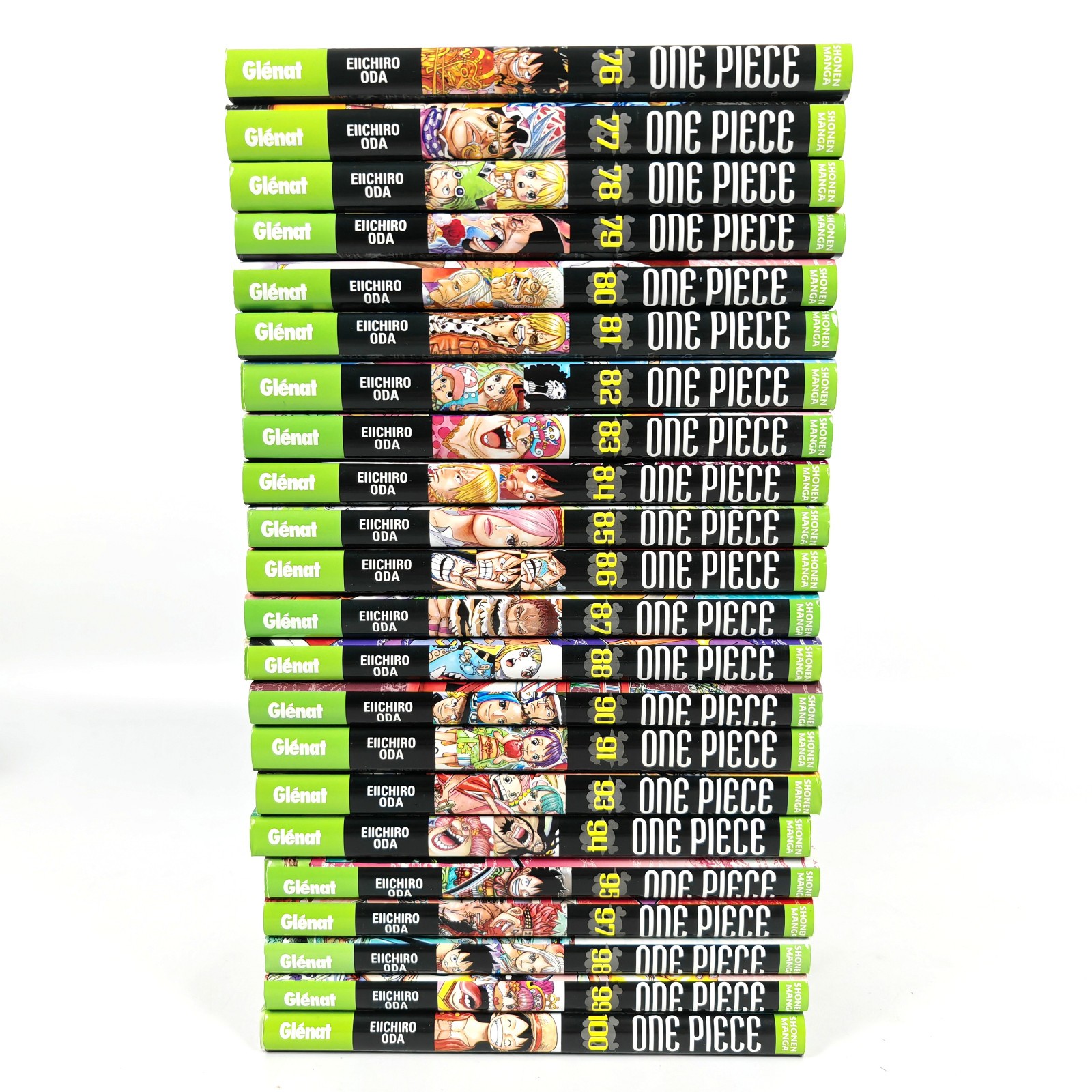 One Piece Lot 22 Manga Parmis 76 a 100 Tres Bon Etat