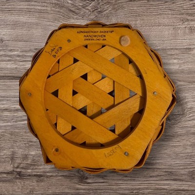 longaberger basket Handwoven 2002 Small