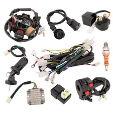 High-Quality GY6 Wiring Harness Kit: 50cc, 70cc, 90cc, 110cc, 125cc Compatible