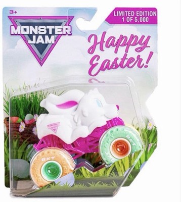 Monster Jam Easter Bunny Limited Edition 2026 LE 5000 1:64 Exclusive RARE