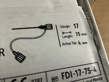 Cooled RadioFrequency Delivery Introducer 17G 75MM