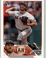 2023 Topps Update Ryan Walker Rookie #US58 RC San Francisco Giants