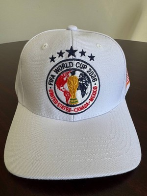 2026 FIFA World Cup USA MEX CAN White Hat Rare Unreleased Official Licensed