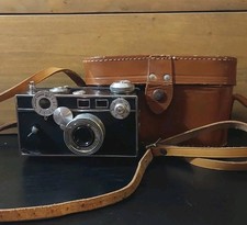 Vintage Argus C3 Coated Cintar 50Mm F3.5 Rangefinder Camera W/Original Case