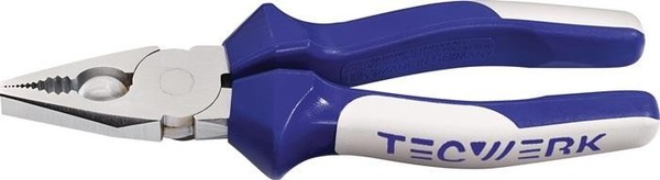 Tecwerk Kombizange L.160Mm Mehrkomp.-HüLle Verchr. Kombizangen Kombizange-image