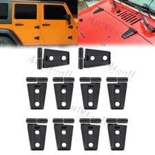 Hood & Door Hinge Cover for 2007-2018 Jeep Wrangler JK JKU Exterior Accessories