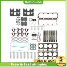 For GM 5.3 AFM Lifter Replacement Kit Head Gasket Set Head Bolts Lifters Guides