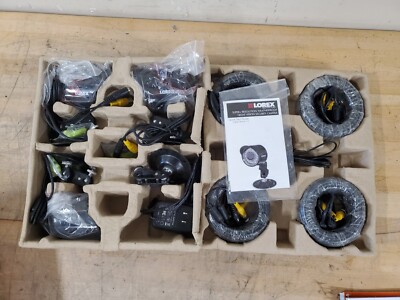 New Lorex MC7662 IR Security Surveillance Camera Kit with 3 Cameras