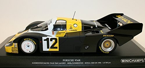 Minichamps 1/18 Diecast 155 846612 Porsche 956K Schornstein Bad Aachen Monza '84 - Picture 14 of 16