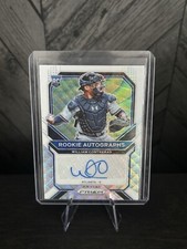 2021 Panini Prizm White Wave /50 William Contreras #RA-WLC Rookie Auto RC Braves