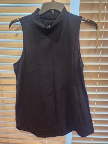 Torrid Women’s Turtleneck Shirt Tank Solid Black Sleeveless Size 3 - Picture 1 of 2