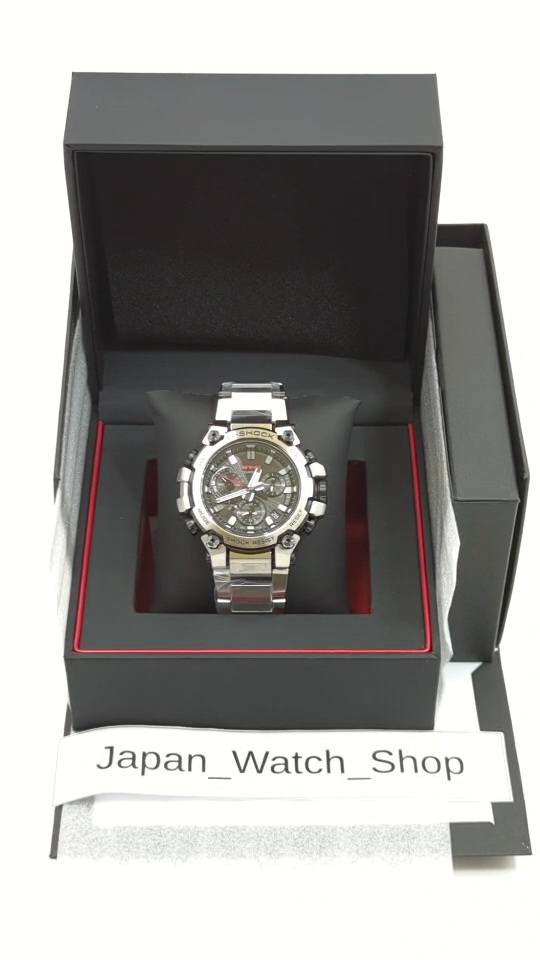 CASIO G-SHOCK MTG-B3000D-1AJF Silver Bluetooth Solar Men's Watch