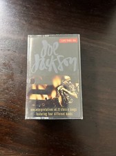 FACTORY SEALED-JOE JACKSON LIVE 1980 86  Cassette-Double