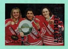 (1) MANON RHEAUME 1994-95 CC # W21 WOMAN TEAM CANADA CARD (L5682 )