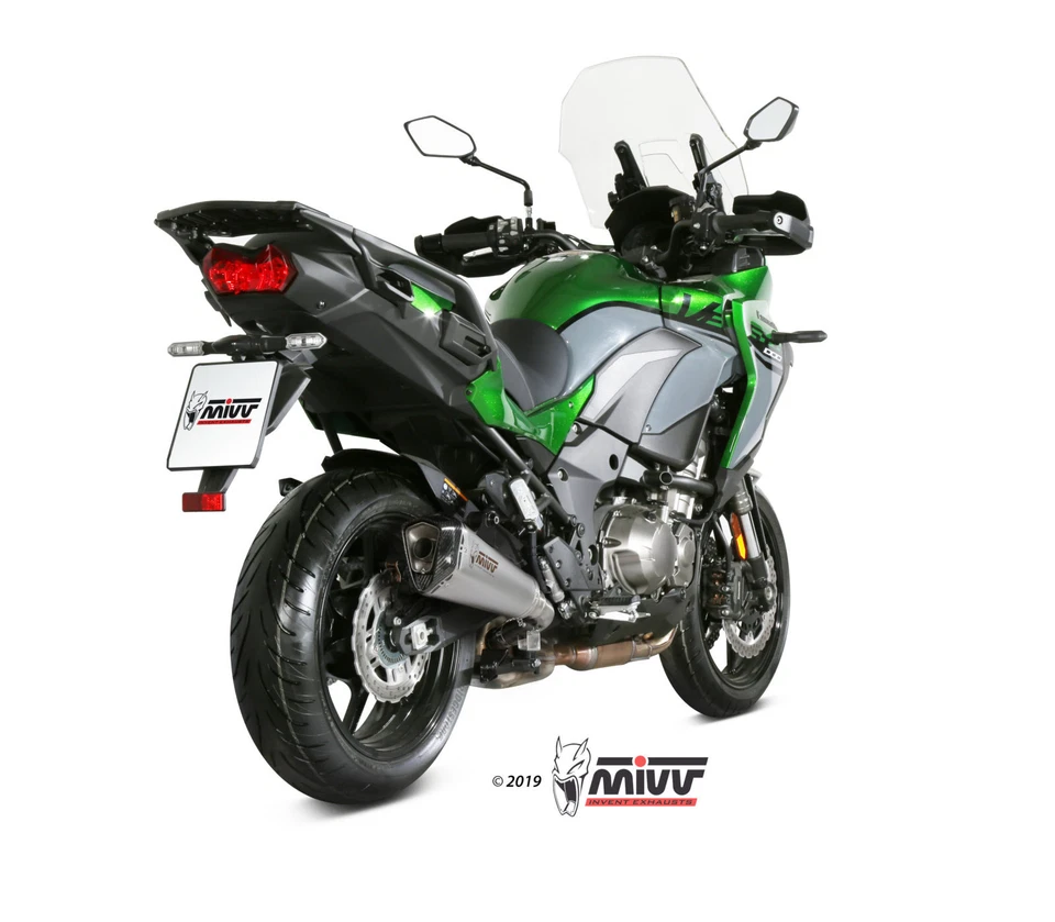 SCARICO MIVV DELTA RACE PER KAWASAKI VERSYS 1000 2019 > INOX SLIP-ON - Immagine 2 di 3
