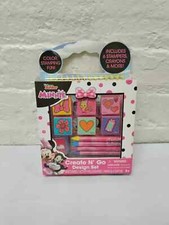 Disney Minnie Mouse Create N Go Design Set Stampers Toy Stocking Stuffer