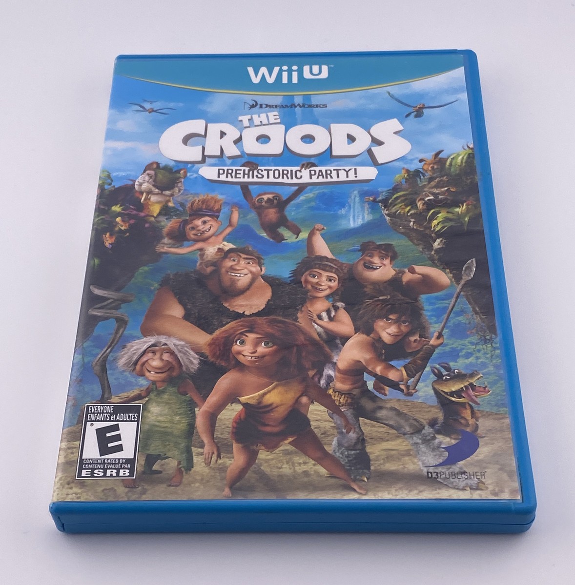 The Croods: Prehistoric Party (Nintendo Wii U, 2013) Read