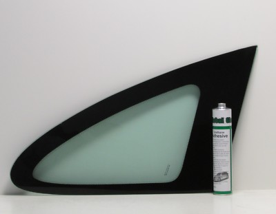 Fits 07-11 Honda CR-V 4 Door SUV Passenger Right Rear Quarter Glass Window +Glue