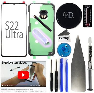 For Samsung Galaxy S22 Ultra Front Glass Lens Screen Replacement LOCA glue tool