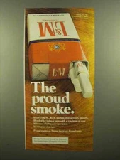 1975 L&M Cigarettes Advertisement - The Proud Smoke