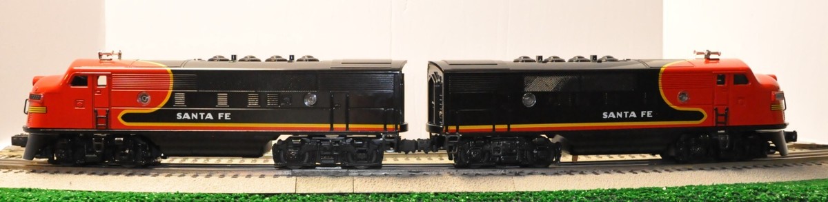 Lionel 2333 Santa FE Black Bonnet-Built from Parts-F 3 Shells are